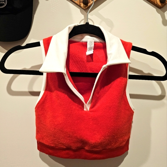 aerie Other - Preppy Y2k Worhout Sports Bra Offline By AERIE Small Red